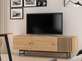 MUEBLE PARA TV DE 180 EN ROBLE